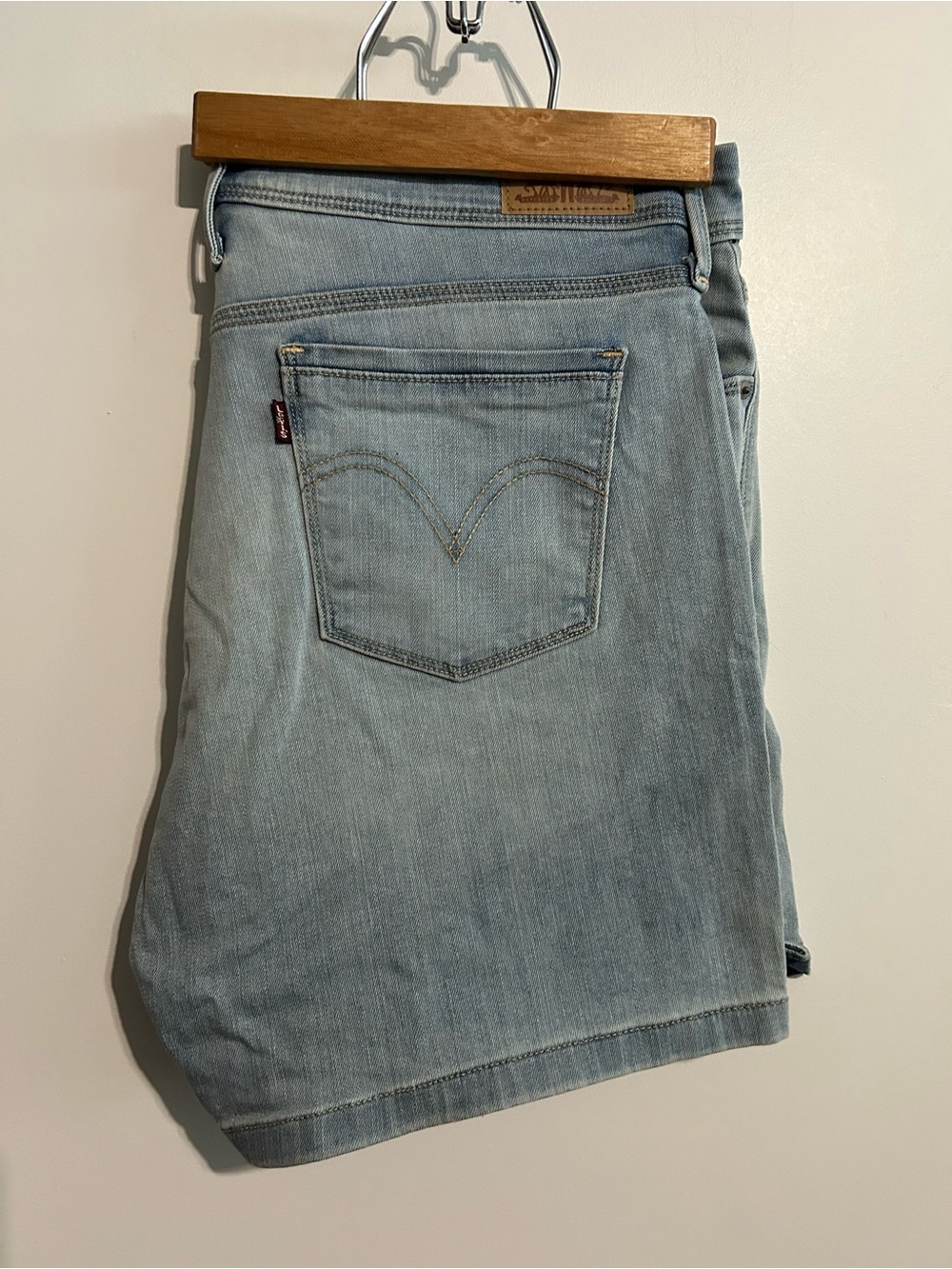 Levi's Blue Denim Shorts